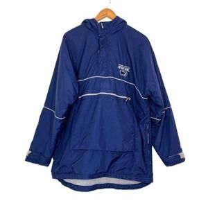 VTG Penn State Nittany Lions Retro Team Starter Reversible 1/4 Zip Hooded Jacket